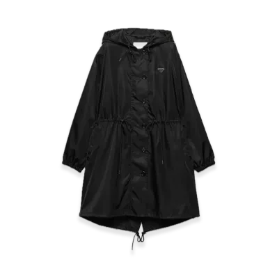 PRADA Re-Nylon Raincoat "Black"
