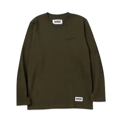 NEIGHBORHOOD OT . Tee LS-8 "Olive Drab"