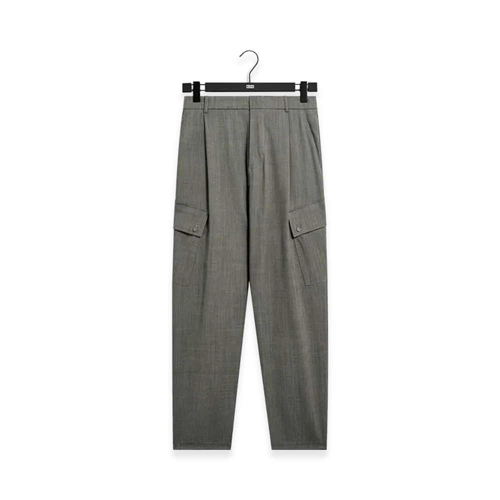 Kith &Kin Tropical Wool Gibbs Pant "Grey Melange"