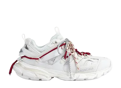 BALENCIAGA Women's Track Trail Lace Sneaker "White"