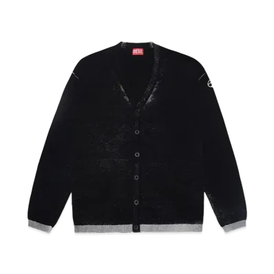 DIESEL K-Larence-Cardigan-B "BLACK"