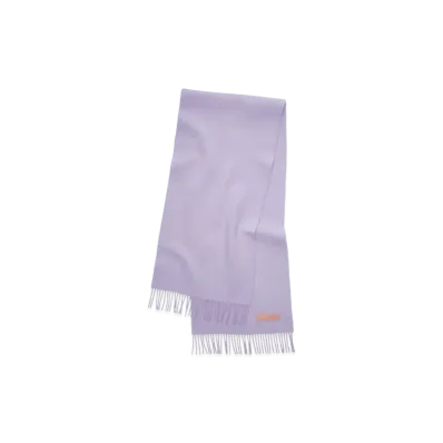 Acne Studios Wool Scarf "Lilac Purple"