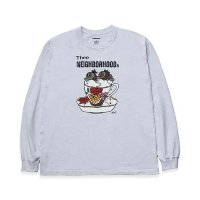 NEIGHBORHOOD NH . Tee LS-7 "Gray"