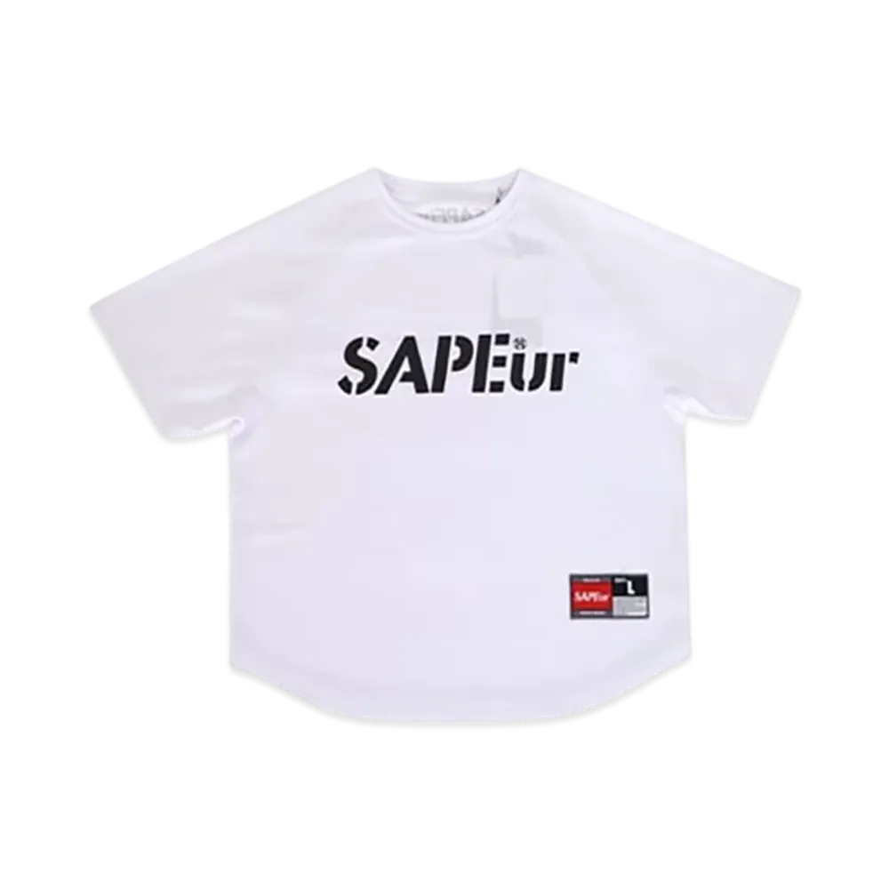 SAPEur Kid's Basic S/S Tee "White"