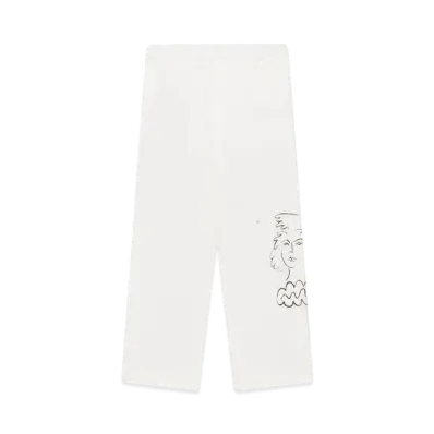 Aime Leon Dore Lesvos Linen Leisure Pant "White"