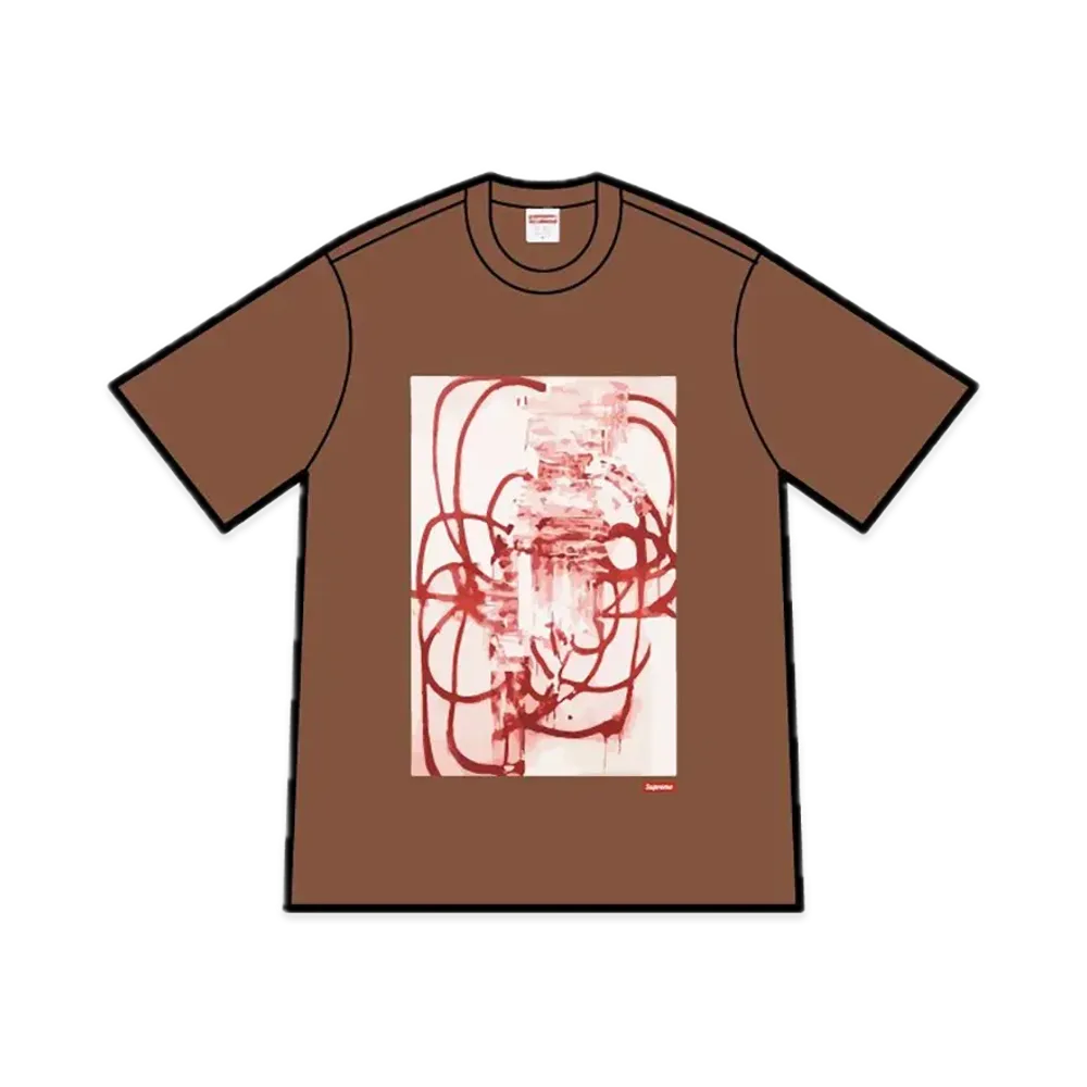 Supreme Christopher Wool/Supreme Tee Untitled 2001 "Brown"