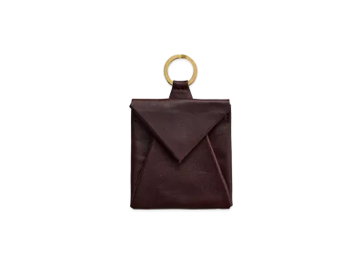 NICENESS N.Fats Steerhide Coin Case "Dark Brown"