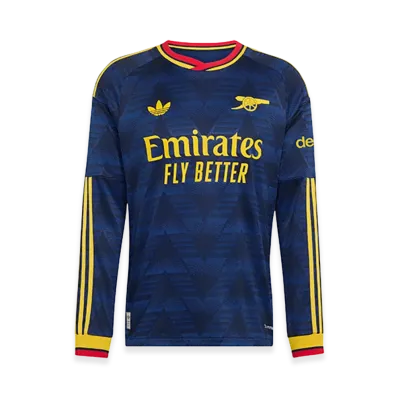 adidas 26-27 Arsenal Away Authentic Long Sleeve Jersey "Navy"
