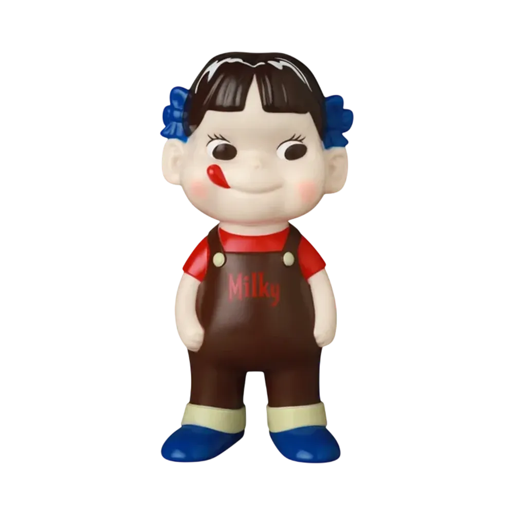 MEDICOM TOY "Fujiya Sofubi Collection" Peko-Chan (Chocolate Milky)