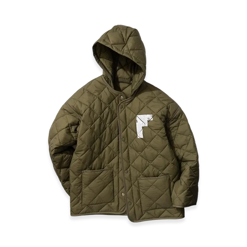 FRGMTMINI Pixel Logo Liner Jacket "Khaki"
