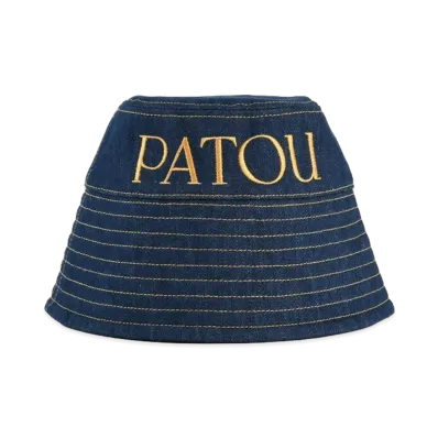PATOU Women's Bucket Hat "Rodeoblue"