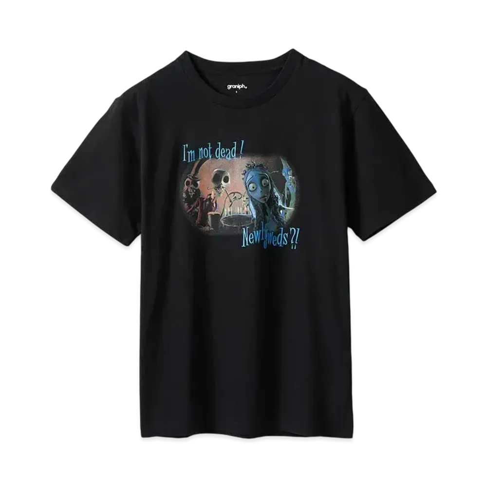 graniph x Tim Burton's Corpse Bride Awakening T-Shirt "Black"
