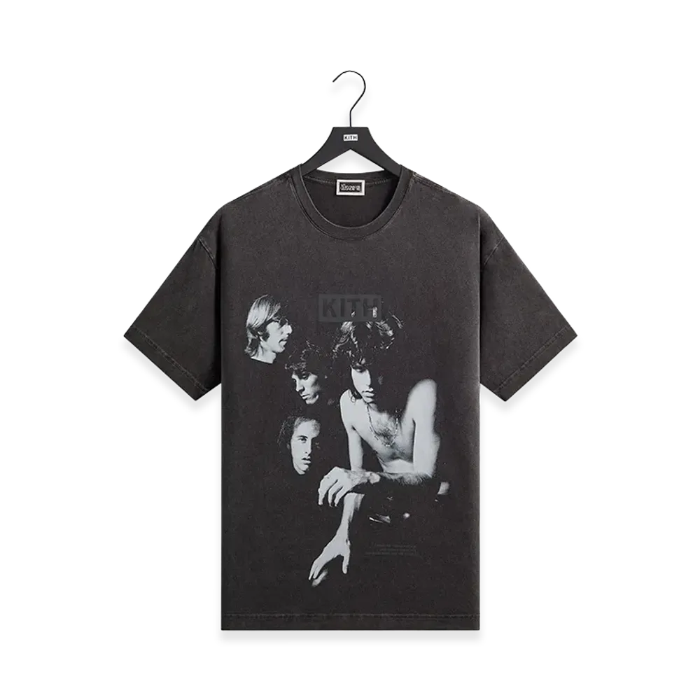 Kith Records x The Doors Light My Fire Vintage Tee "Black"