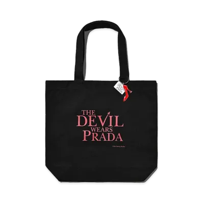 weber x The Devil Wears Prada Tote Bag with Key Chain "Black"