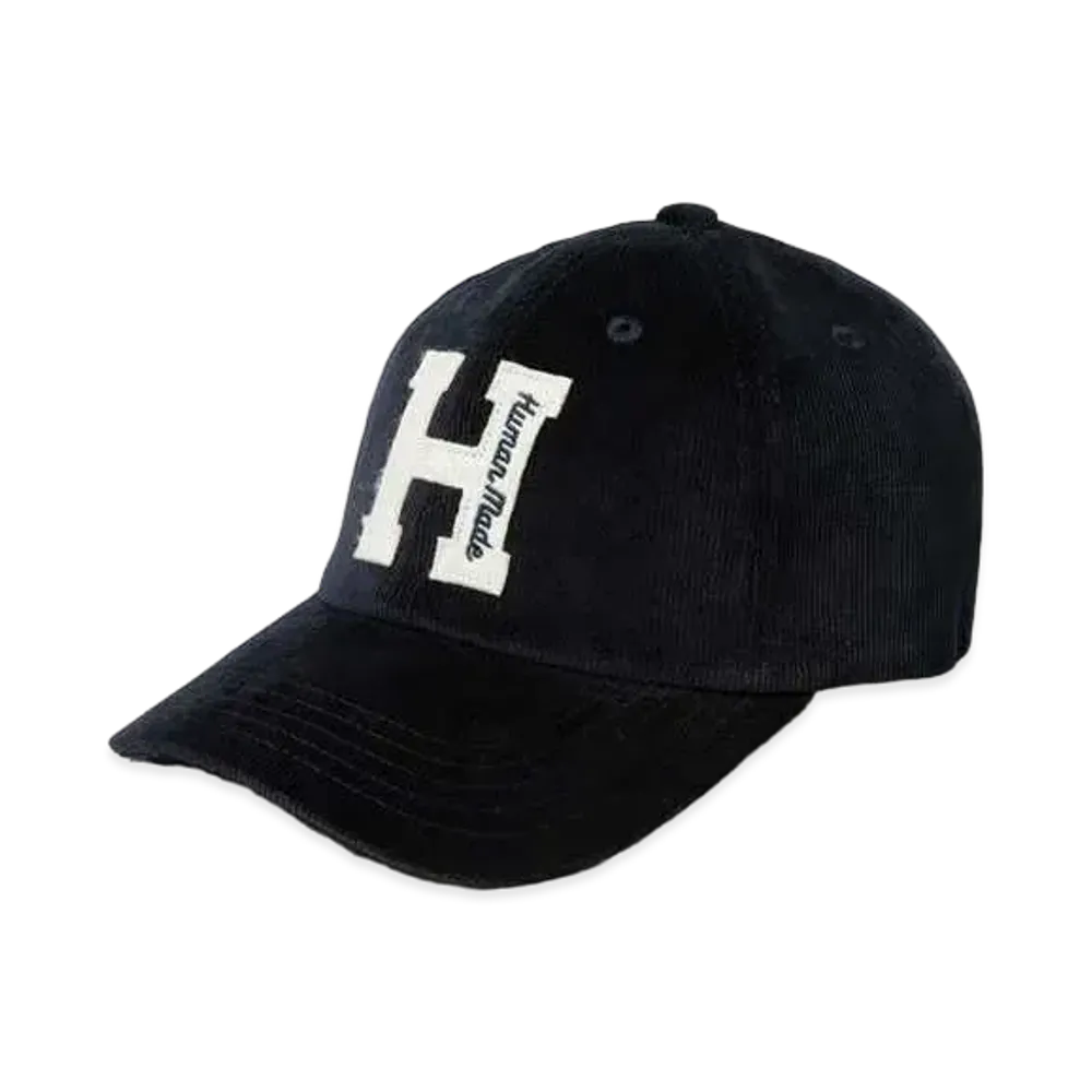 HUMAN MADE 6PANEL CORDUROY CAP "Navy"