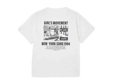 X-Girl History S/S Tee "White"