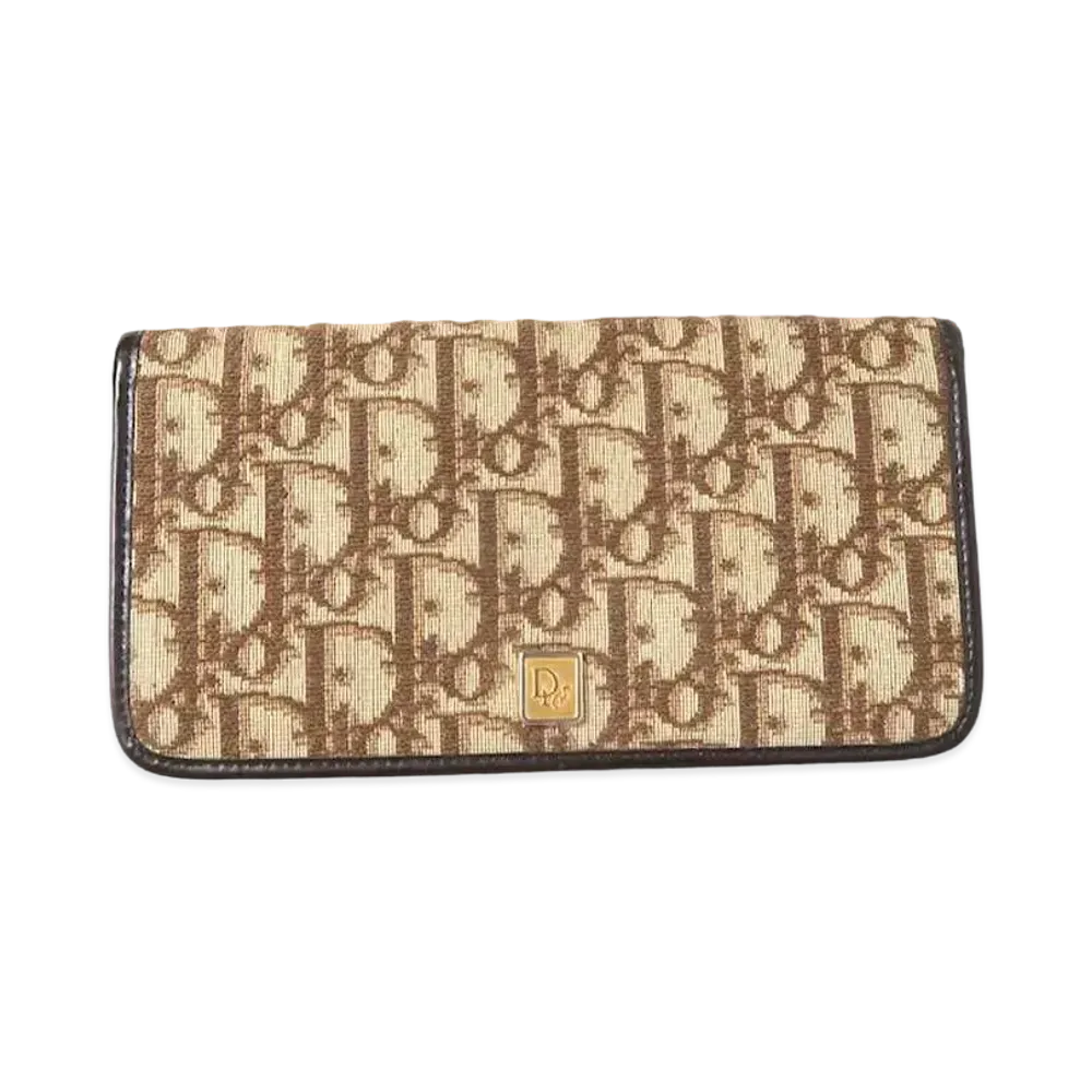Dior Trotter Long Wallet "Brown"