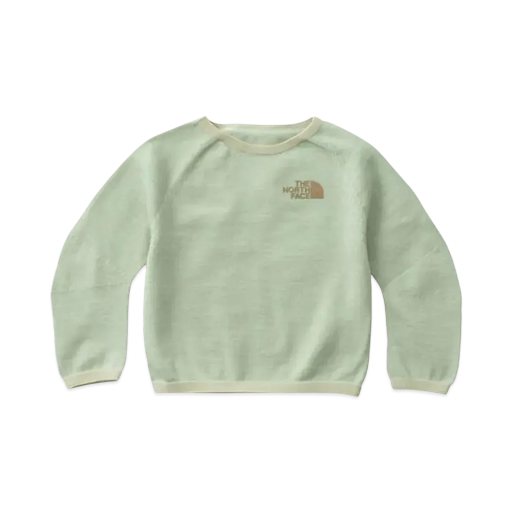 The North Face Baby Long Sleeve Cradle Cotton Crew "Misty Sage"
