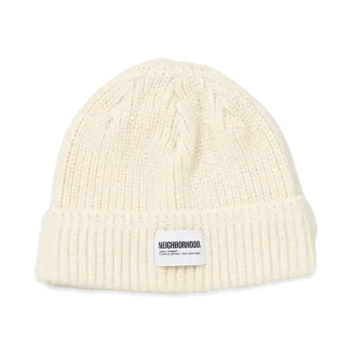 NEIGHBORHOOD JP Beanie "Ivory"