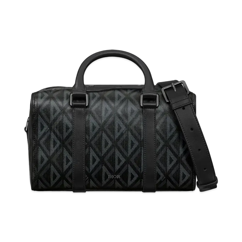 Dior Lingot 26 Bag CD Diamond Canvas "Black"