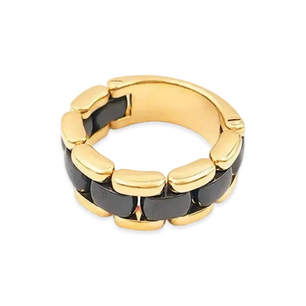 CHANEL Ultra J12 Medium Ring 18K "Yellow Gold"