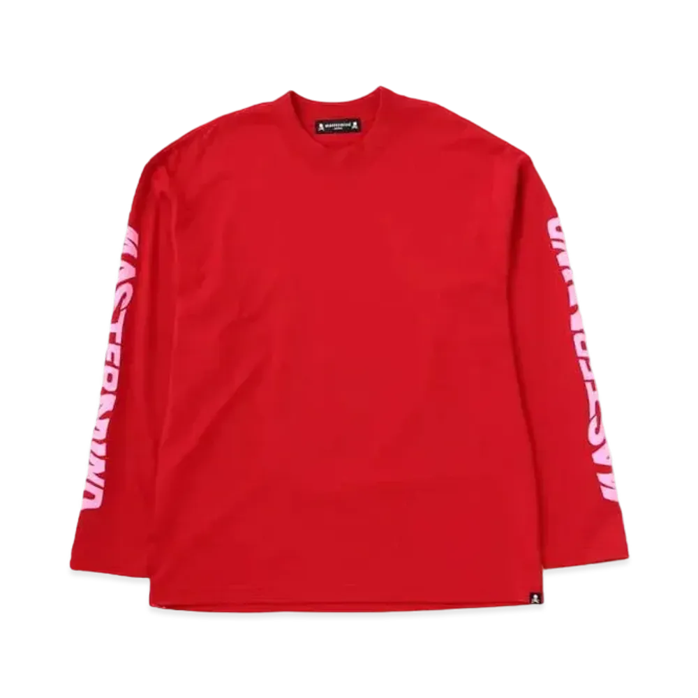 mastermind JAPAN XX LS Boxy Tee "Red"