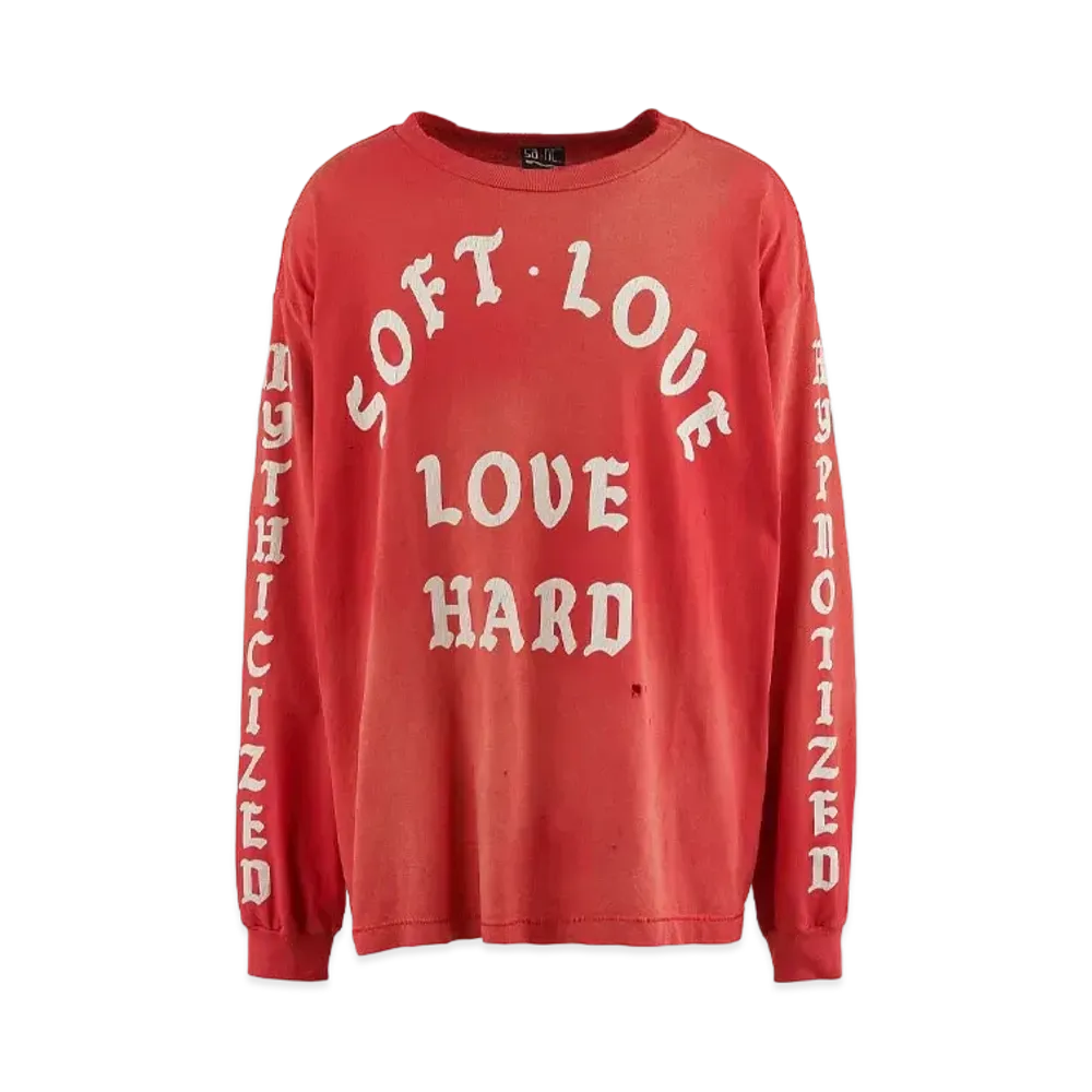SAINT Mxxxxxx 24SS LS Tee / Soft Love "Red"
