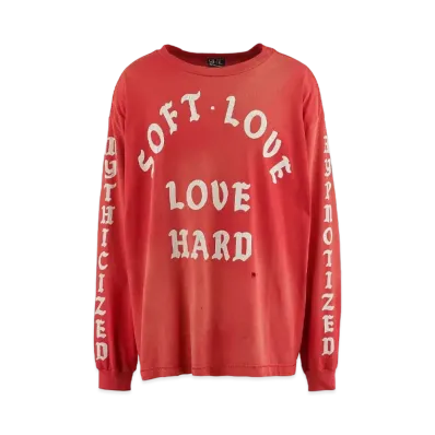 SAINT Mxxxxxx 24SS LS Tee / Soft Love "Red"