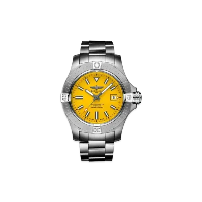 Breitling Avenger Automatic 45 Seawolf "Yellow/Stainless Steel"