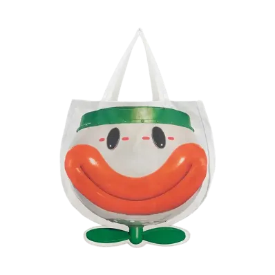 BANDAI "Ichiban Kuji" -The Super Mario Galaxy Movie- Double Chance Campaign Jr. Crown Tote Bag