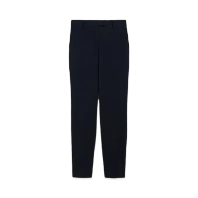 Max Mara Ananas Viscose Jersey Pants "Navy"