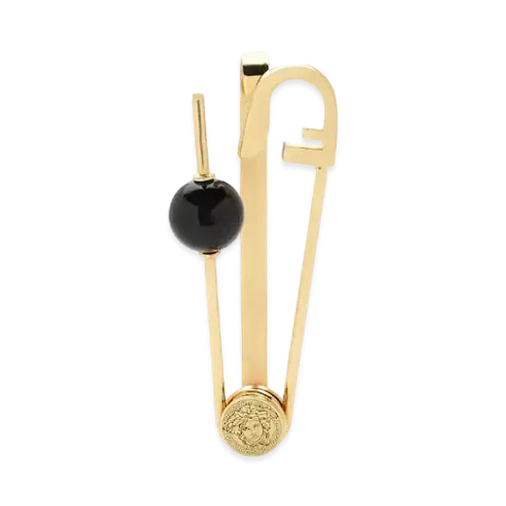 FENDI x Versace Fendace Gold-Colored Earcaf "Gold"