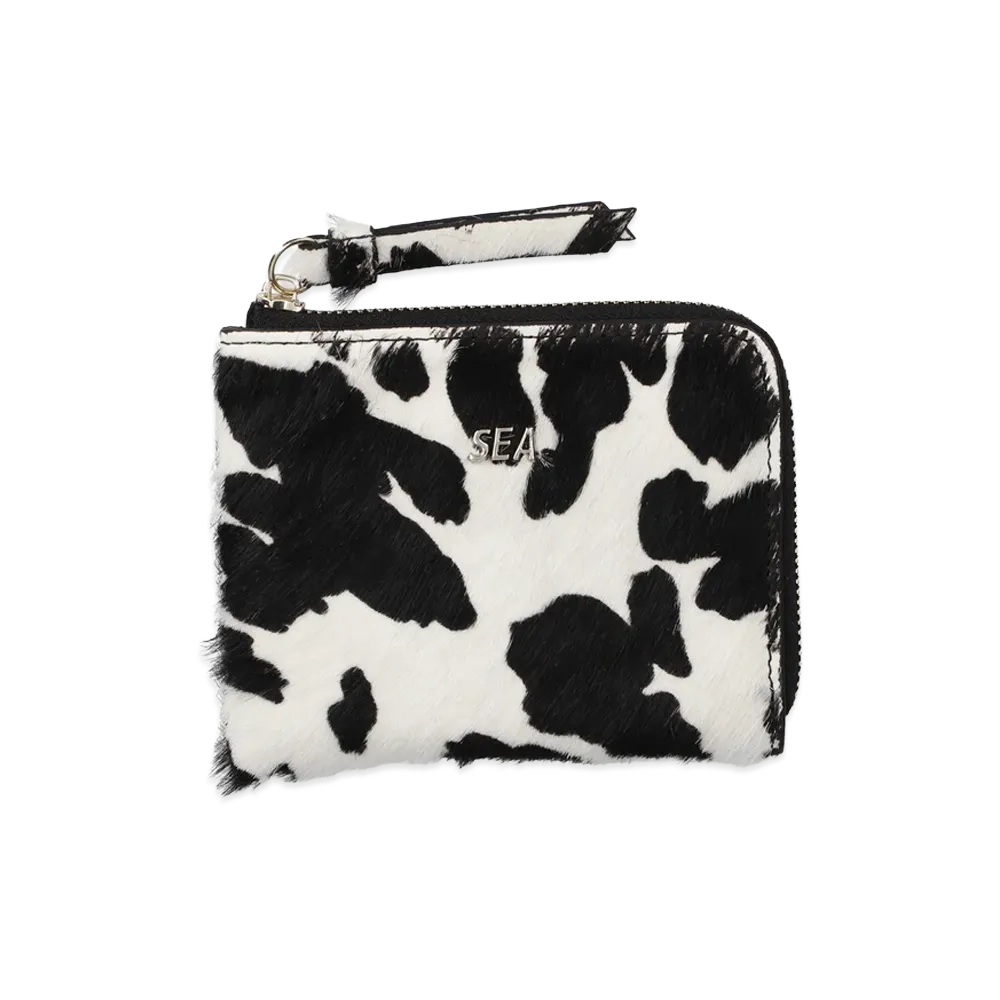 WIND AND SEA Cow Leather Wallet "Black Other"