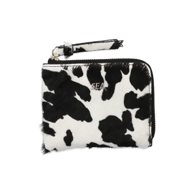 WIND AND SEA Cow Leather Wallet "Black Other"