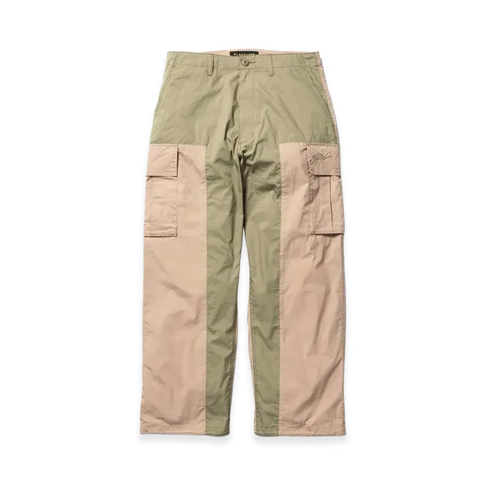 F-LAGSTUF-F 2Tone Cargo Trousers "Khaki/Beige"