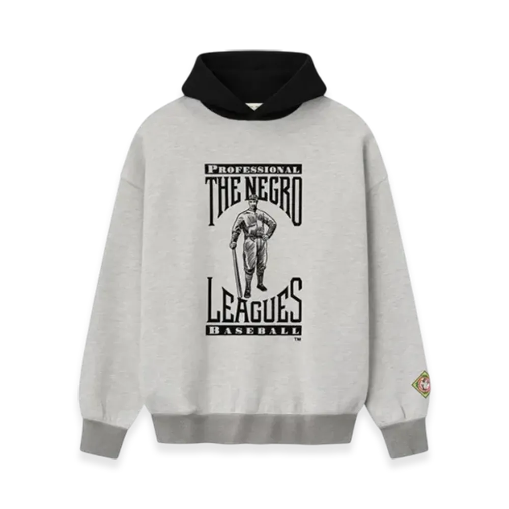 FEAR OF GOD x MLB ESSENTIALS The Negro Leagues Hoodie "Light Heather"