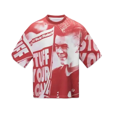 DONCARE Punk Style T-Shirt "Red"