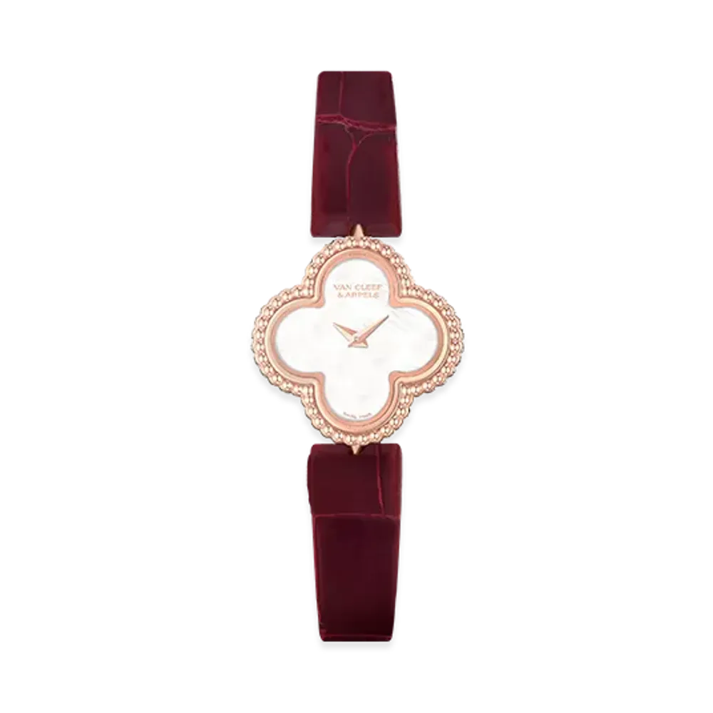 Van Cleef & Arpels Sweet Alhambra watch "18K Rose gold/Mother-of-pearl"