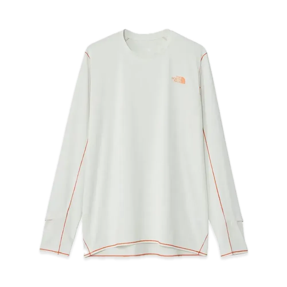 The North Face Long Sleeve Breeze Range Run Crew "Grayish White"