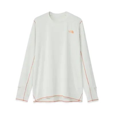 The North Face Long Sleeve Breeze Range Run Crew "Grayish White"