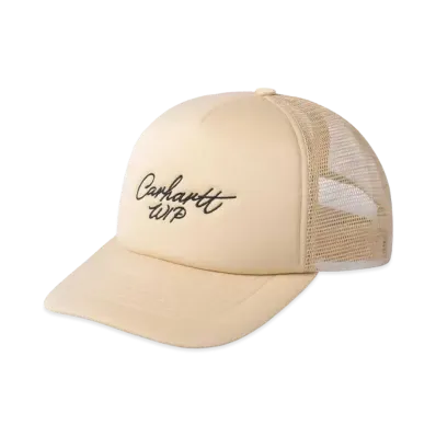 Carhartt Signature Trucker Cap "Cornsilk/Black"