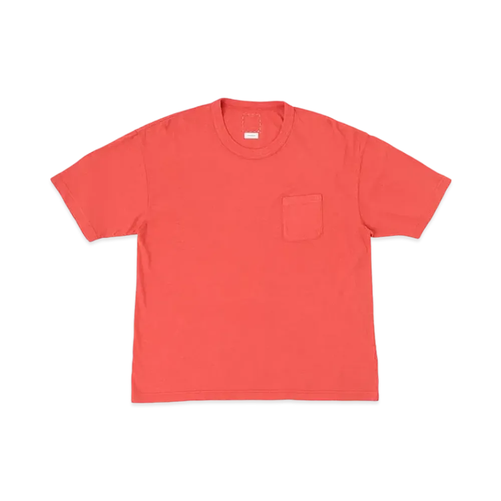 visvim Amplus Tee S/S Dmgd (U.D.) "Red"