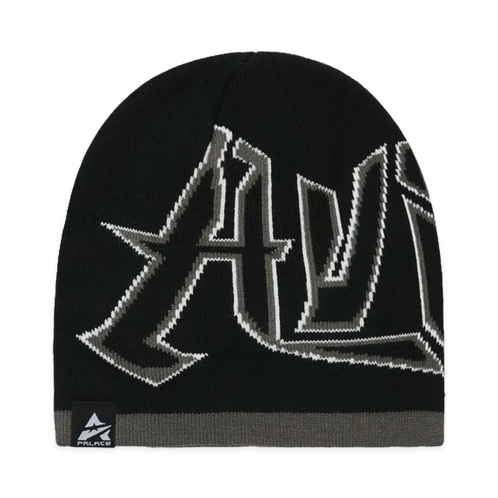 PALACE x AVIREX Nein Cuff Beanie "Black"
