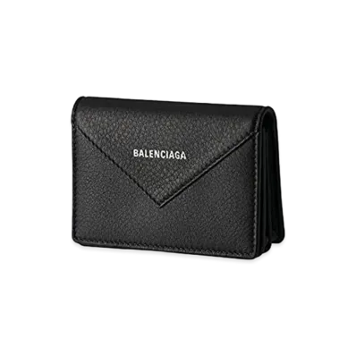 BALENCIAGA Papier Card Case "Black"