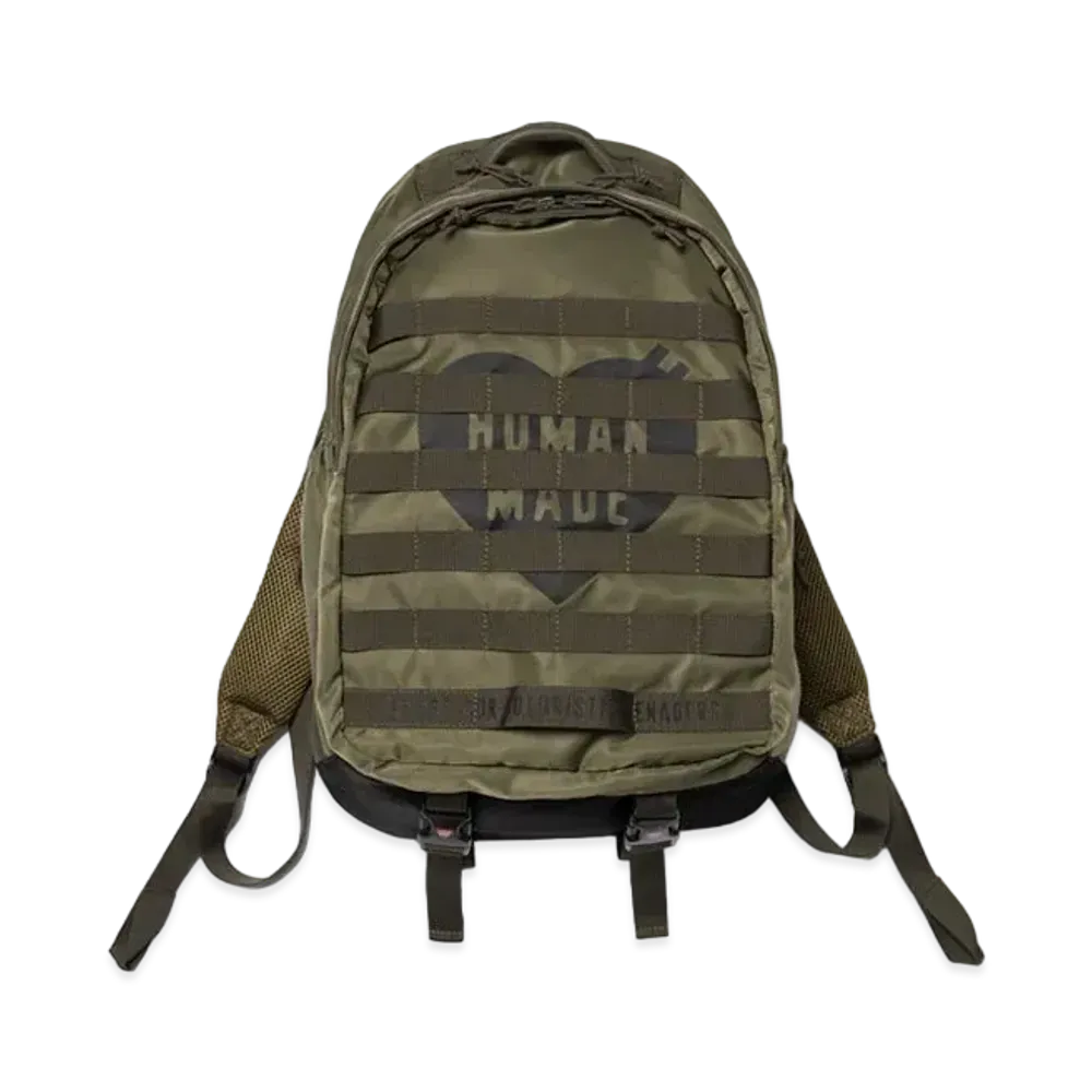 HUMAN MADE Military Backpack "Olive Drab"