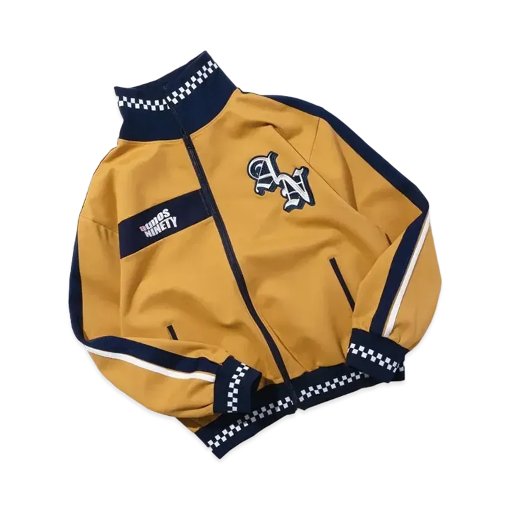9090 x atmos pink Track Jacket "Yellow"