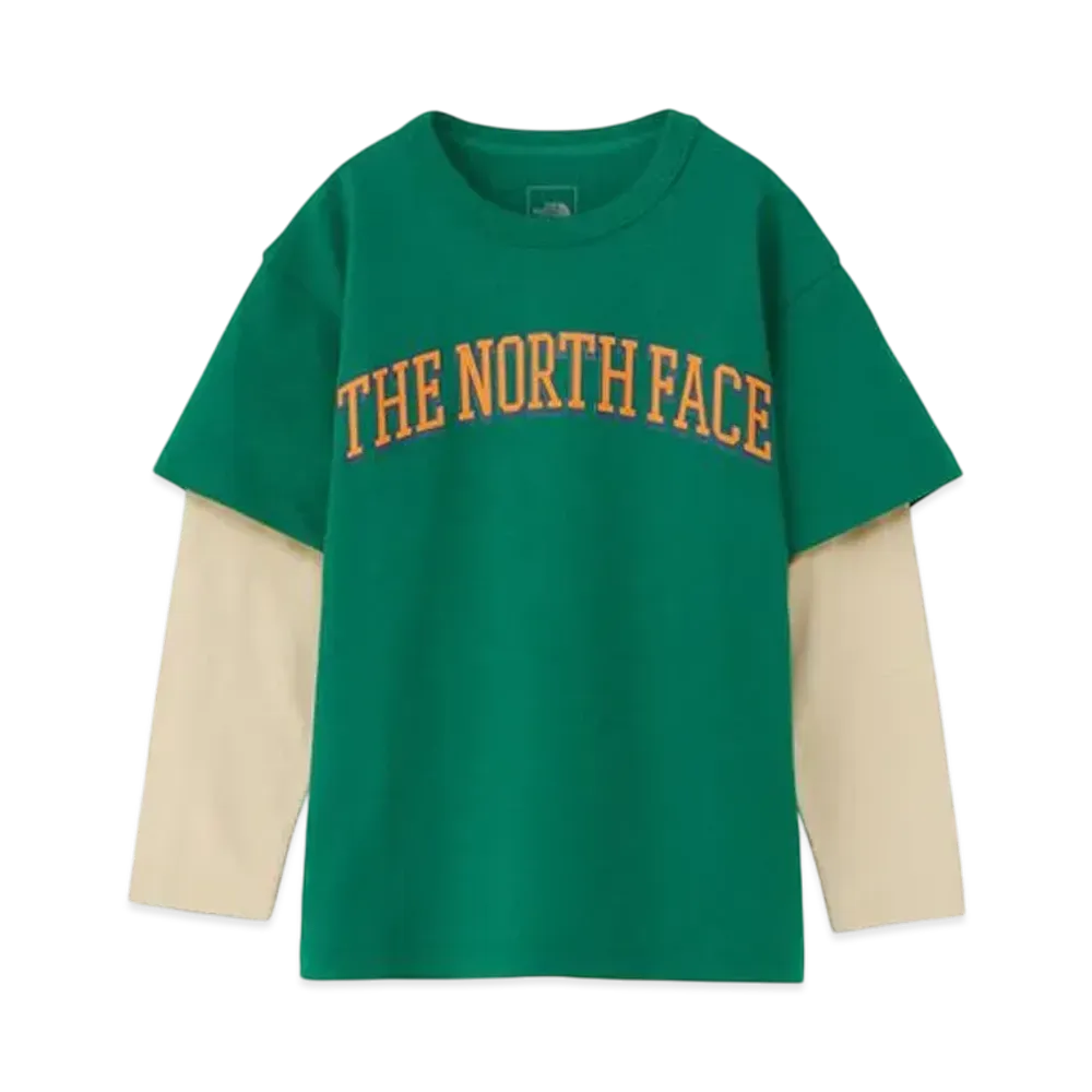 The North Face Kids LTS Pica Tee "TNF Green"