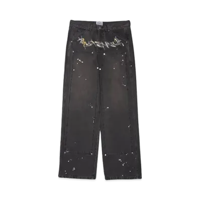 SOMEIT SOLVER VINTAGE DENIM PANTS "VINTAGE BLACK"