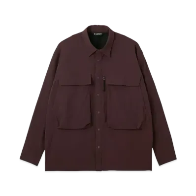 DESCENTE ALLTERRAIN Over Long Sleeve Shirt "Bordeaux"