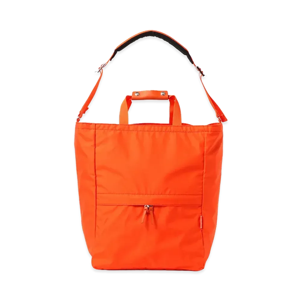 BEAMS PLUS x STANDARD SUPPLY 2-Way Zip Tote "Beams Orange"